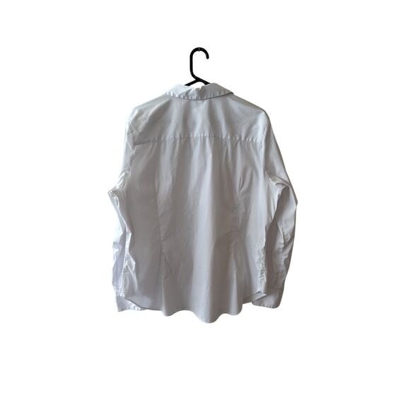 Spanx The Best Button Down White Shirt Size 1X - Picture 5 of 9